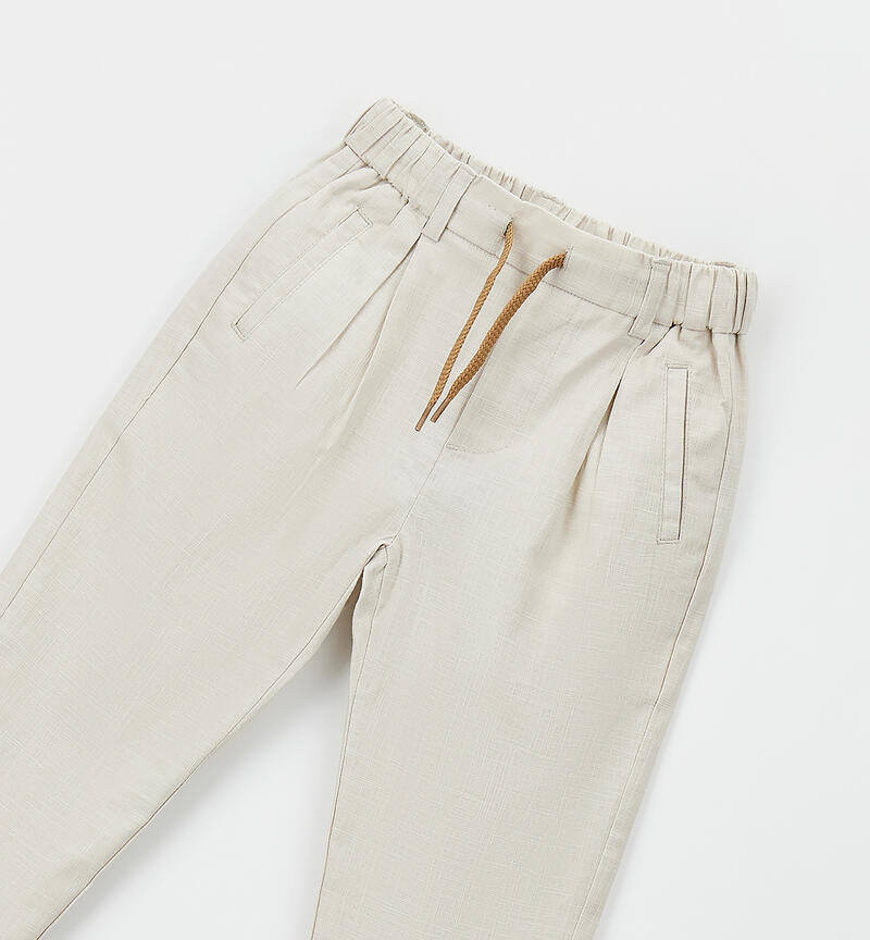 Pantaloni da bambino BEIGE-0172