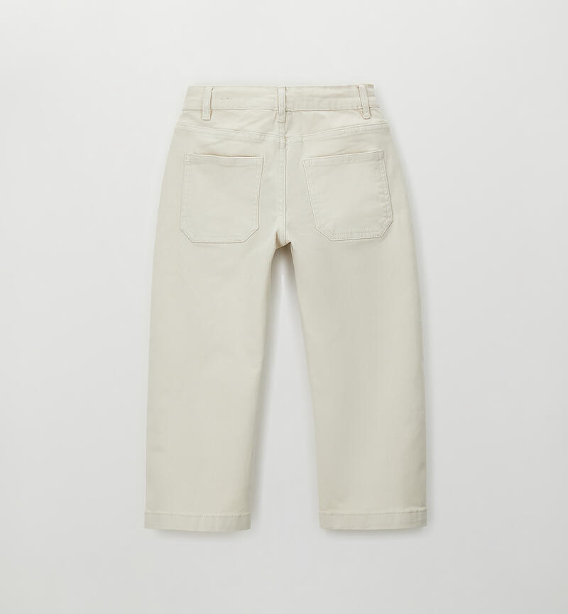 Pantaloni da bambino ECRU'-0164