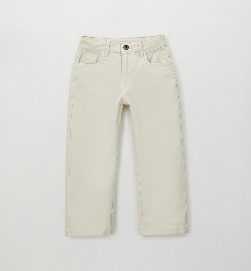 Pantaloni da bambino ECRU'-0164