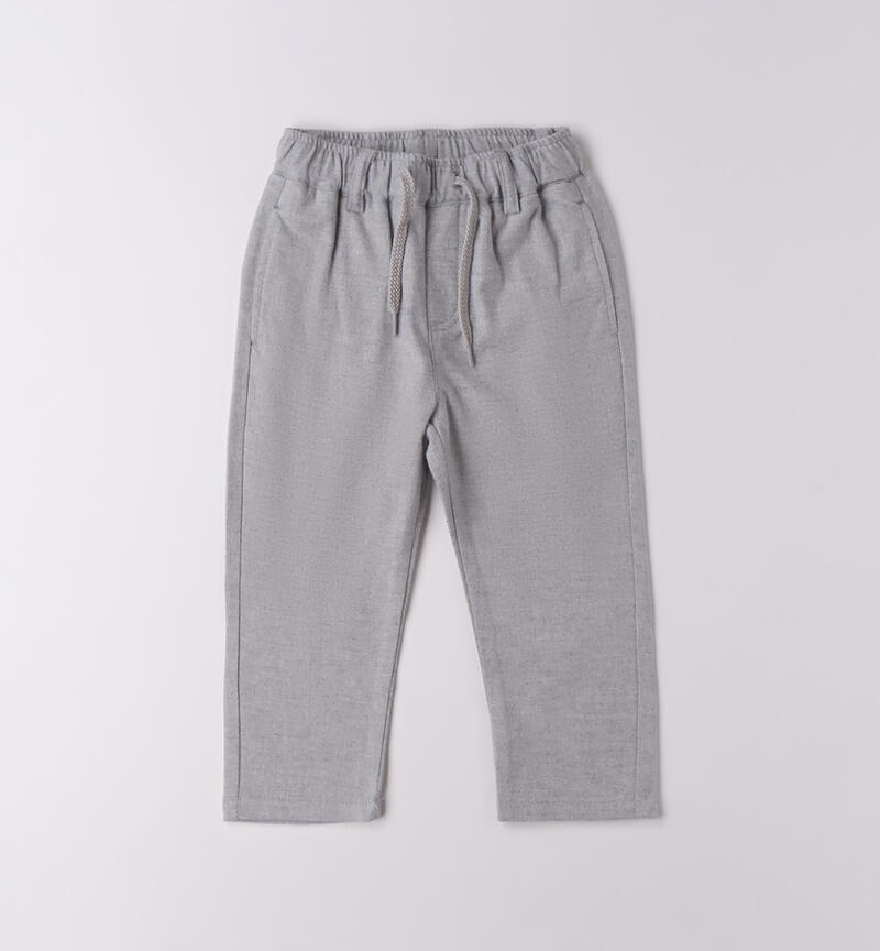 Trousers for boys GRIGIO-8961
