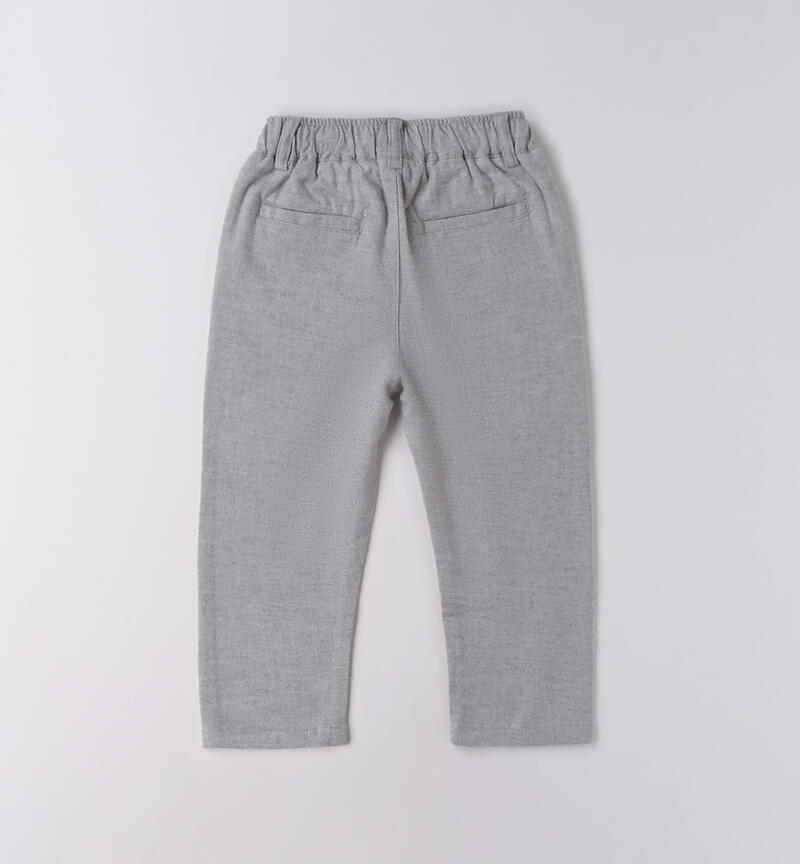Trousers for boys GRIGIO-8961