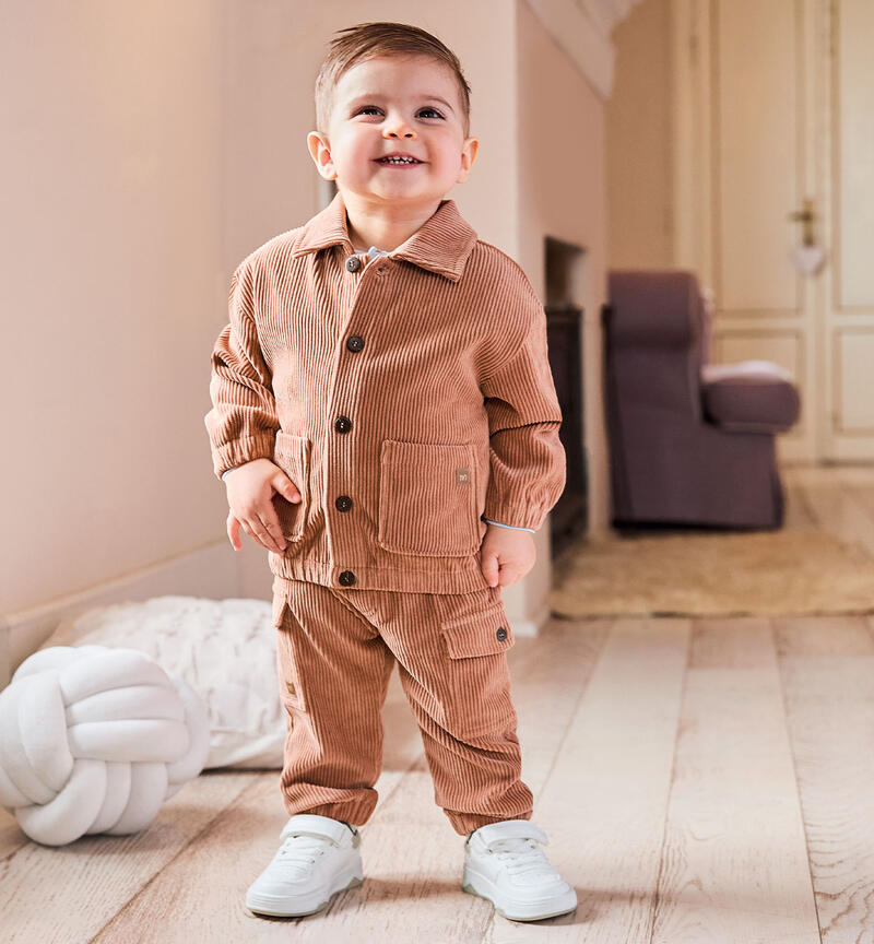 Baby trousers MOCHA MOUSSE-1121