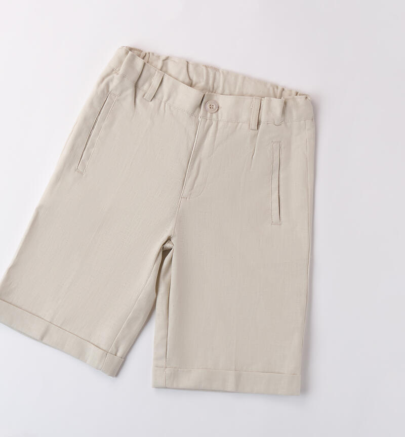 Pantaloni da ragazzo ECRU'-0432