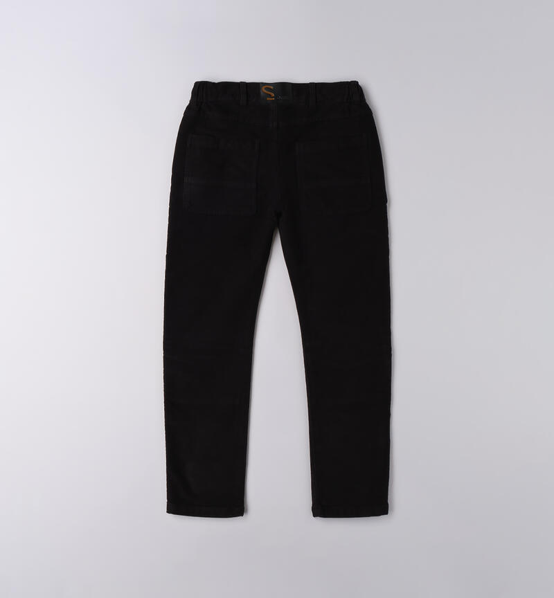 Sarabanda trousers for boys NERO-0658