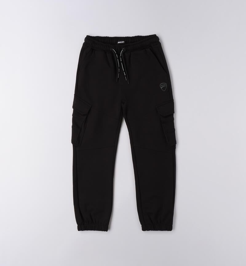Pantaloni Ducati per bambino NERO-0658