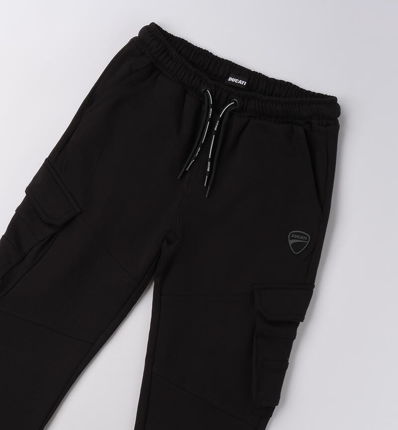 Pantaloni Ducati per bambino NERO-0658