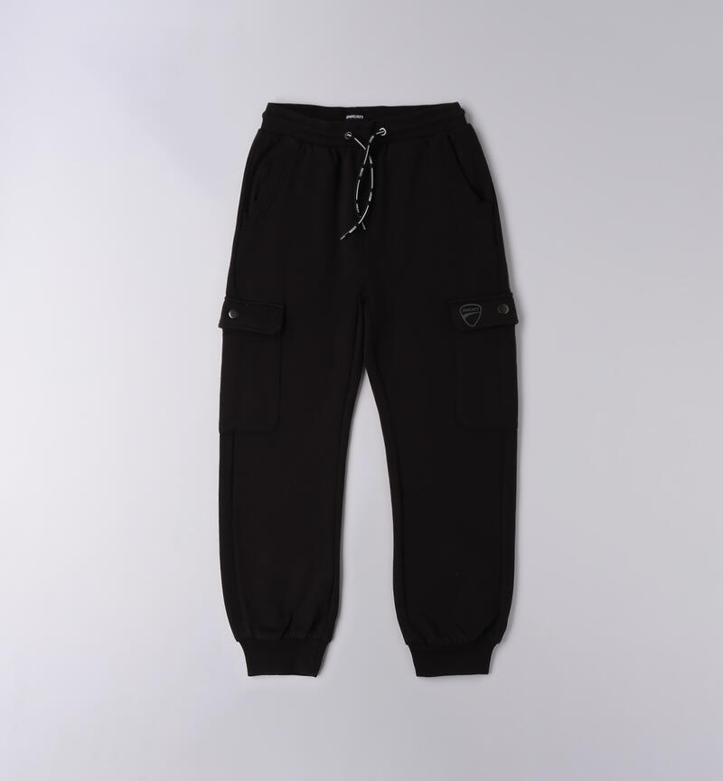 Pantaloni Ducati per ragazzo NERO-0658