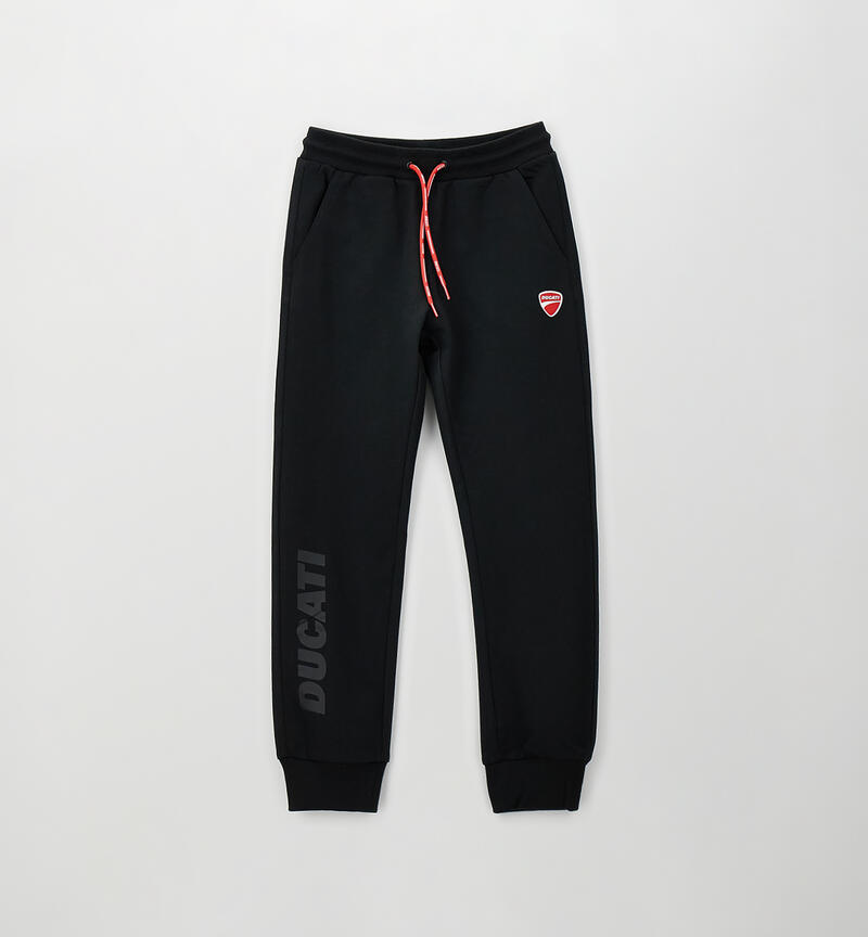 Pantaloni Ducati per ragazzo NERO-0658