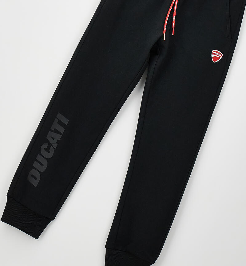 Pantaloni Ducati per ragazzo NERO-0658