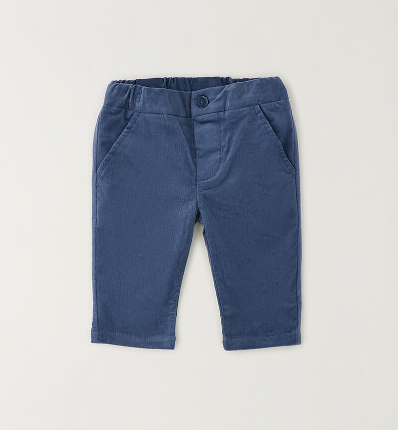 Pantaloni eleganti neonato AVION/GRIGIO-3928