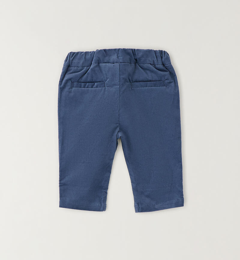 Pantaloni eleganti neonato AVION/GRIGIO-3928