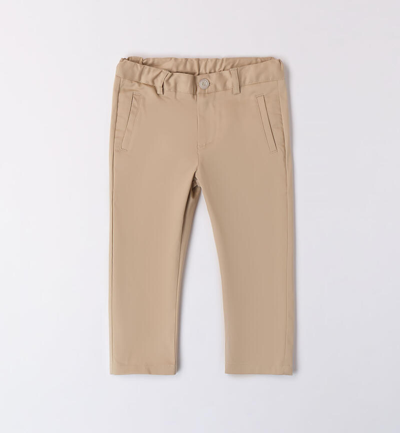 Pantaloni eleganti per bambino BEIGE-0737