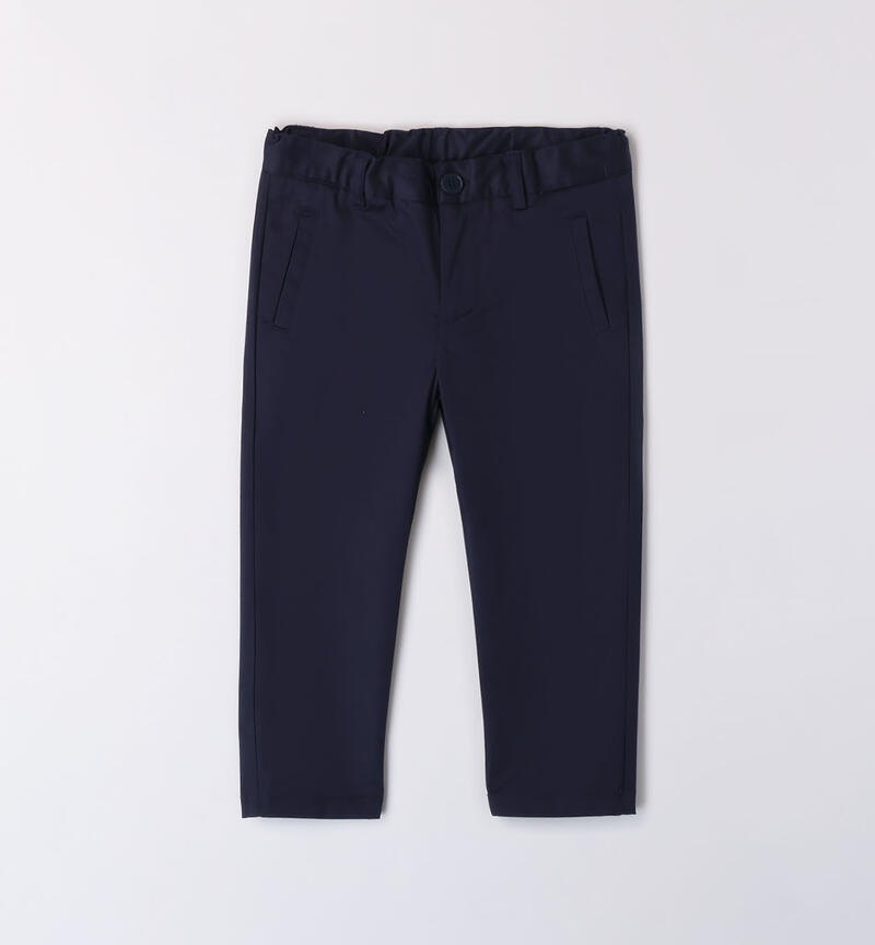 Pantaloni eleganti per bambino NAVY-3854
