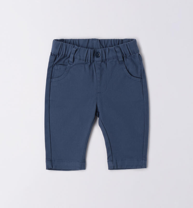 Pantaloni eleganti per neonato BLU-3656