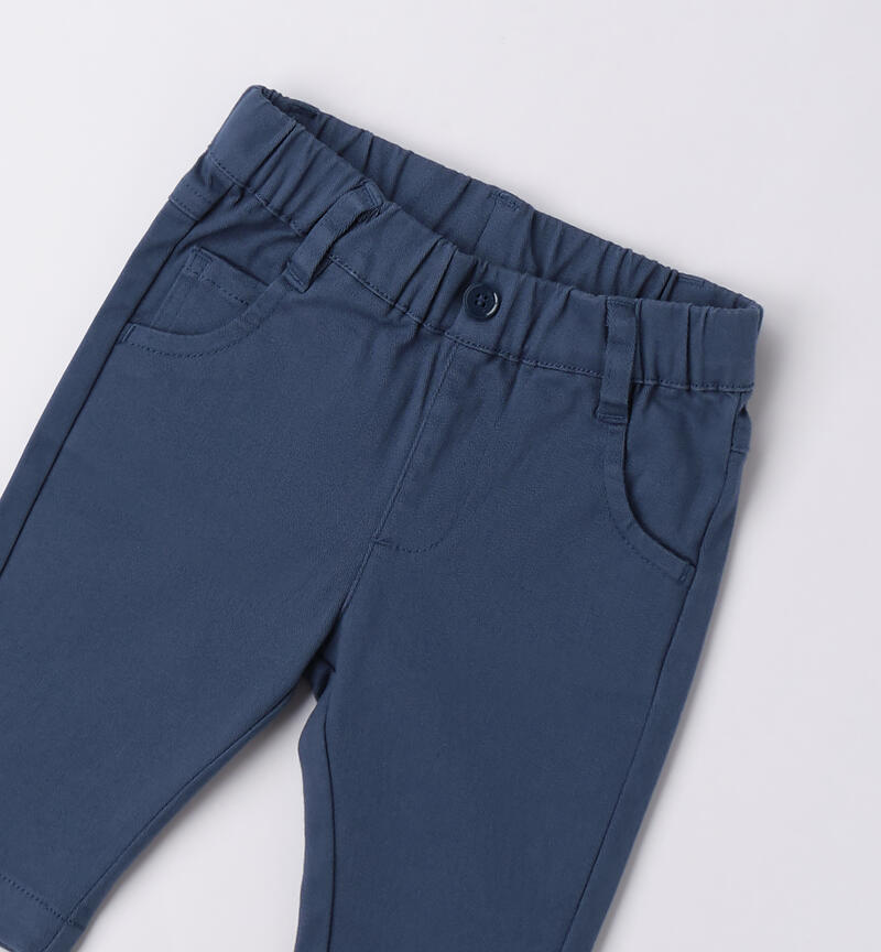 Pantaloni eleganti per neonato BLU-3656