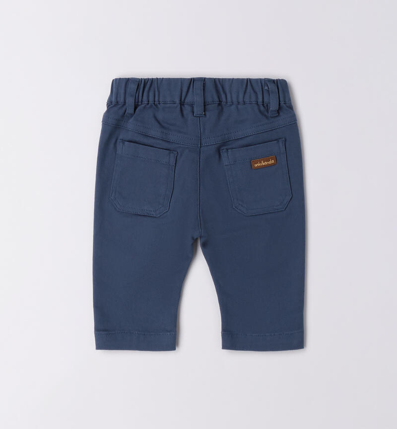 Pantaloni eleganti per neonato BLU-3656