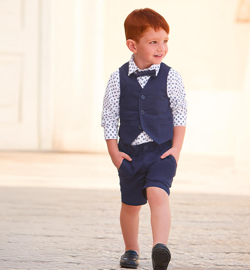 Smart boy trousers NAVY-3854