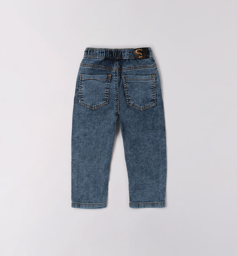 Pantaloni jeans bambino MARBLE STONE-7100