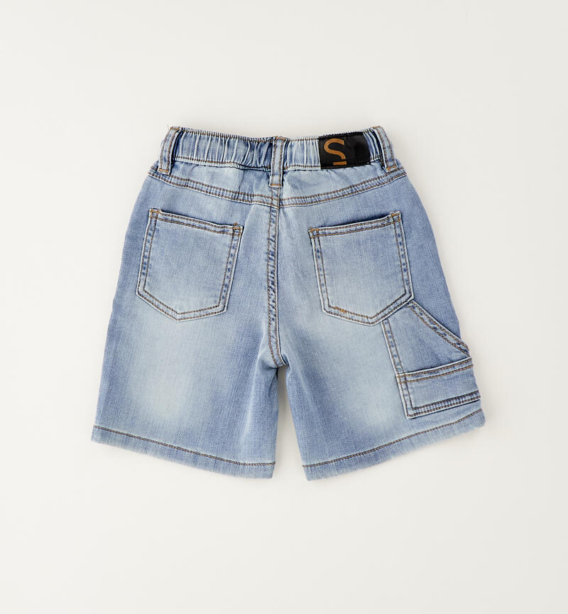 Pantaloni jeans corti bambino LAVATO CHIARISSIMO-7300