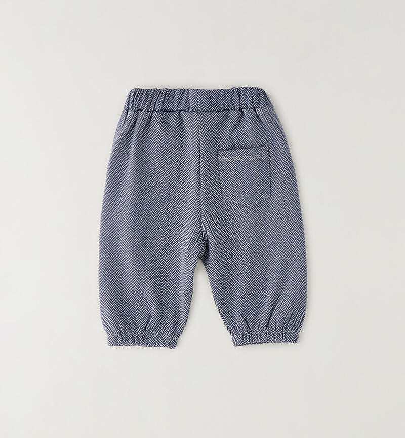 Pantaloni Minibanda per bimbo BEIGE-BLU-6CFC