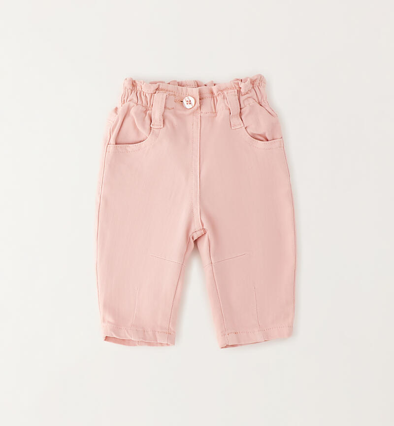Minibanda baby girl trousers ROSE-2634