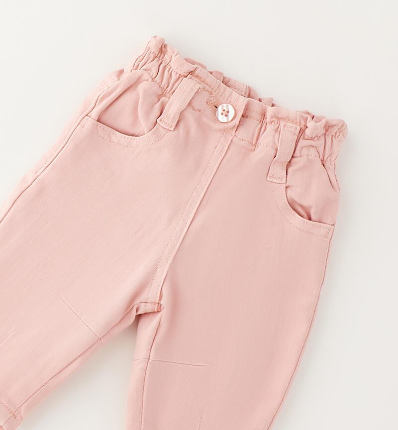Minibanda baby girl trousers ROSE-2634