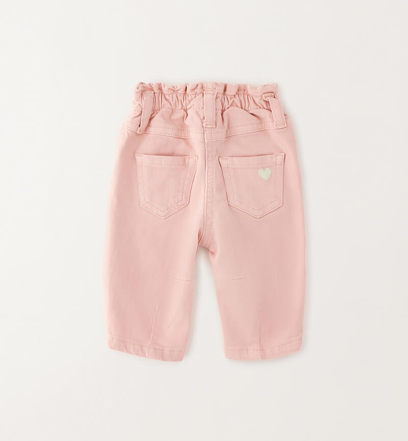 Minibanda baby girl trousers ROSE-2634