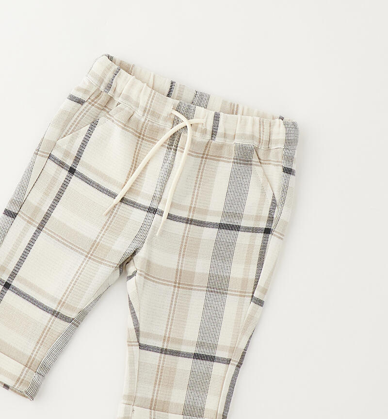 Minibanda baby trousers LATTE-0115