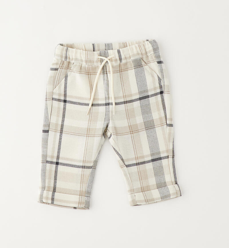 Minibanda baby trousers LATTE-0115