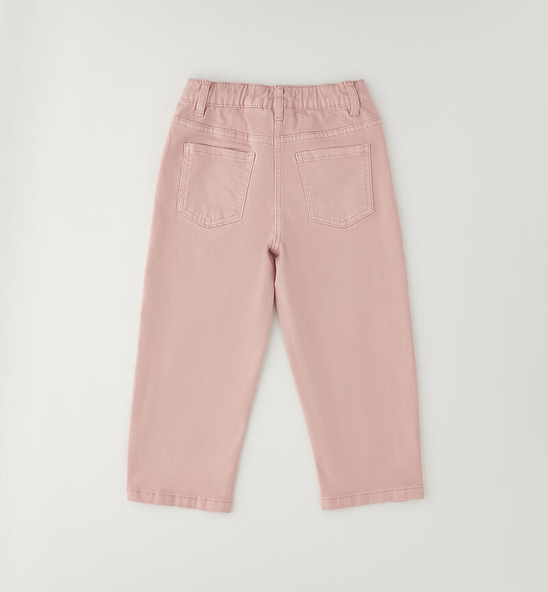 Pantaloni per bambina LIGHT PINK-2921