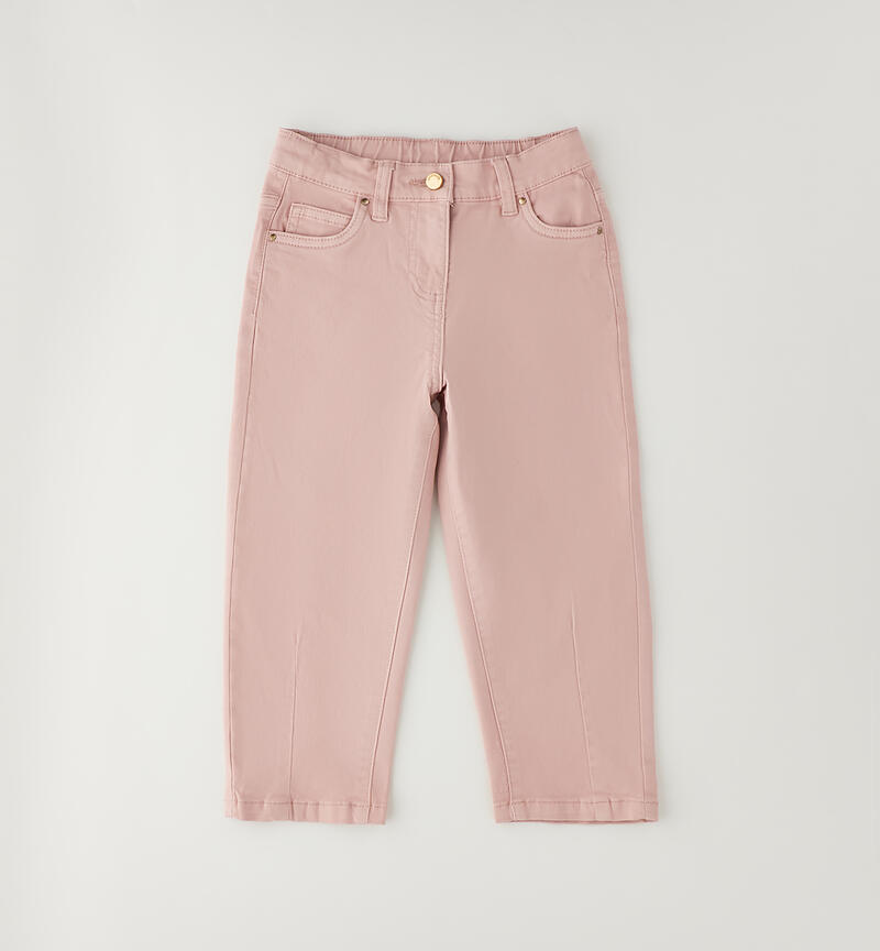 Pantaloni per bambina LIGHT PINK-2921