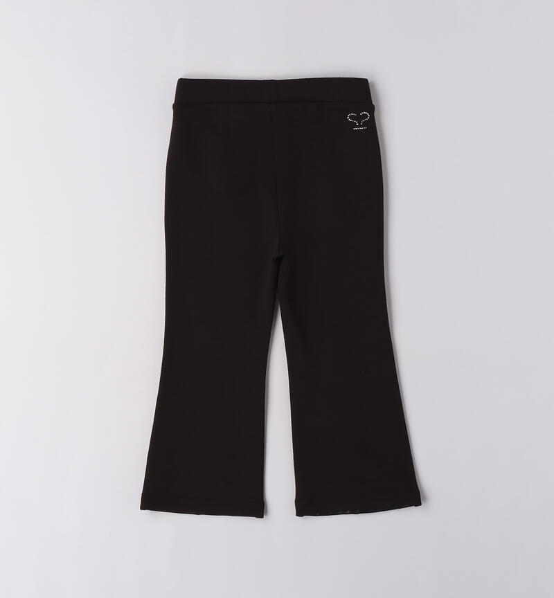 Trousers for girls NERO-0658