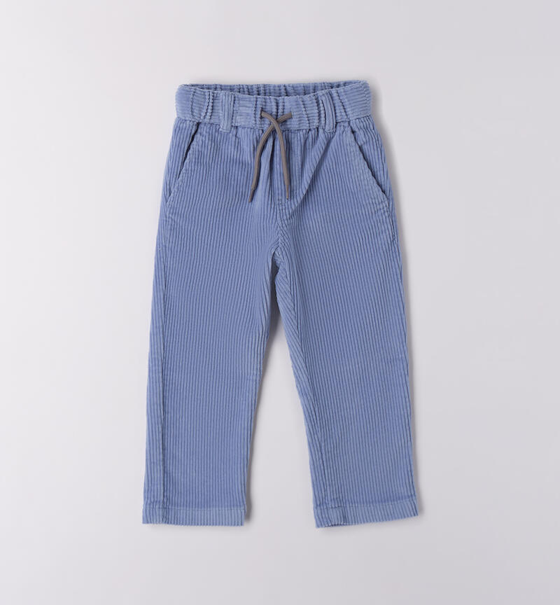 Pantaloni per bambino AZZURRO-3762