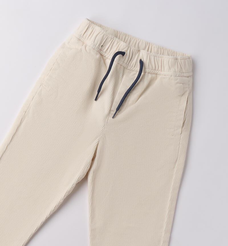 Pantaloni per bambino Sarabanda ECRU-0124