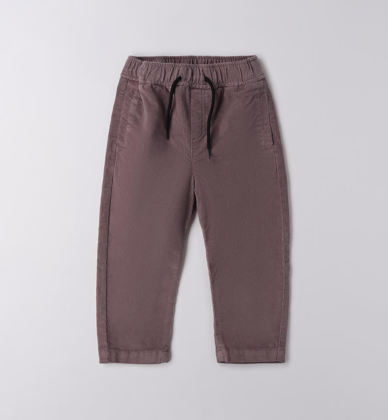 Pantaloni per bambino Sarabanda GRIGIO SCURO-0564
