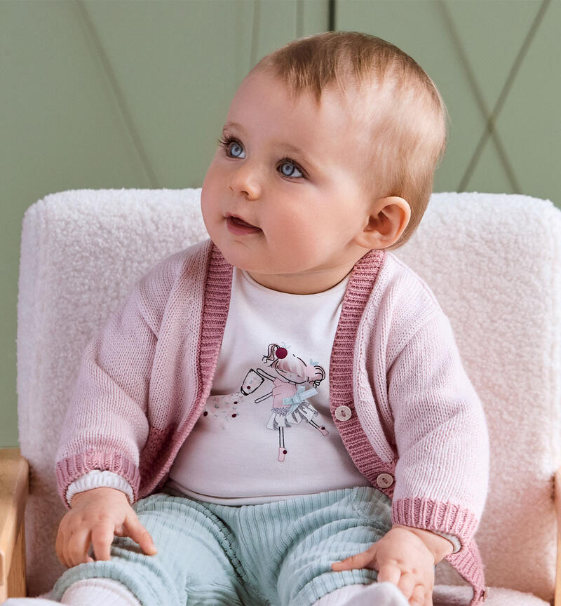 Pantaloni per neonata LIGHT MINT-4134