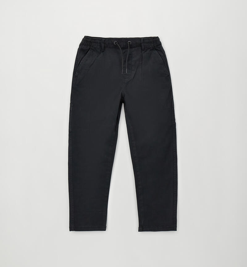 Sarabanda trousers for boys NERO-0658