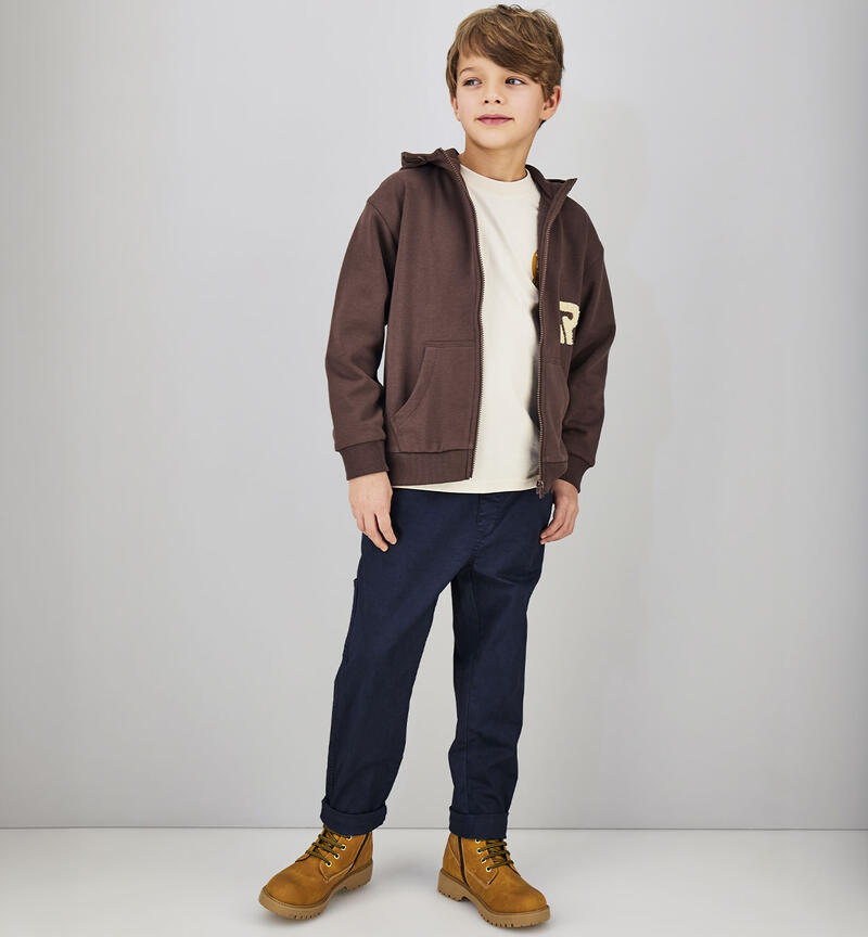 Pantaloni per ragazzo Sarabanda NERO-0658