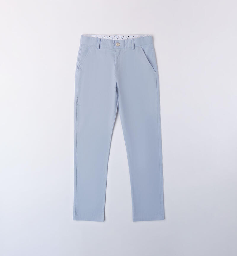 Boys' formal trousers AZZURRO-3661
