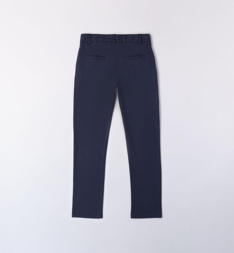 Boys' formal trousers NAVY-3854