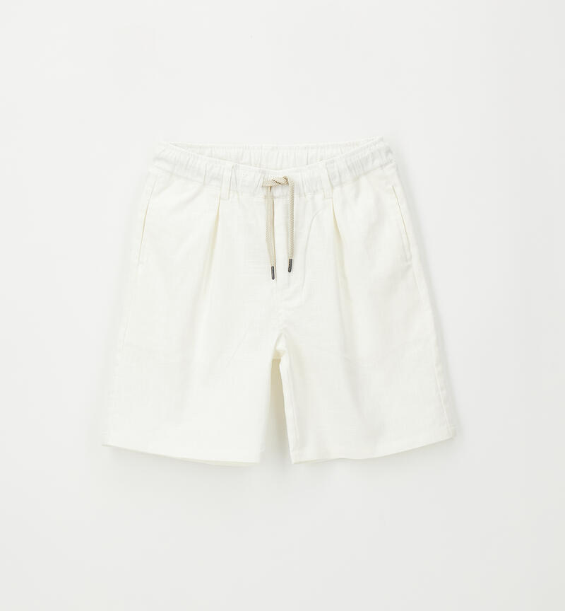 Pantaloni ragazzo leggeri PANNA-0112