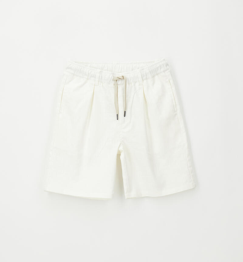 Pantaloni ragazzo leggeri PANNA-0112