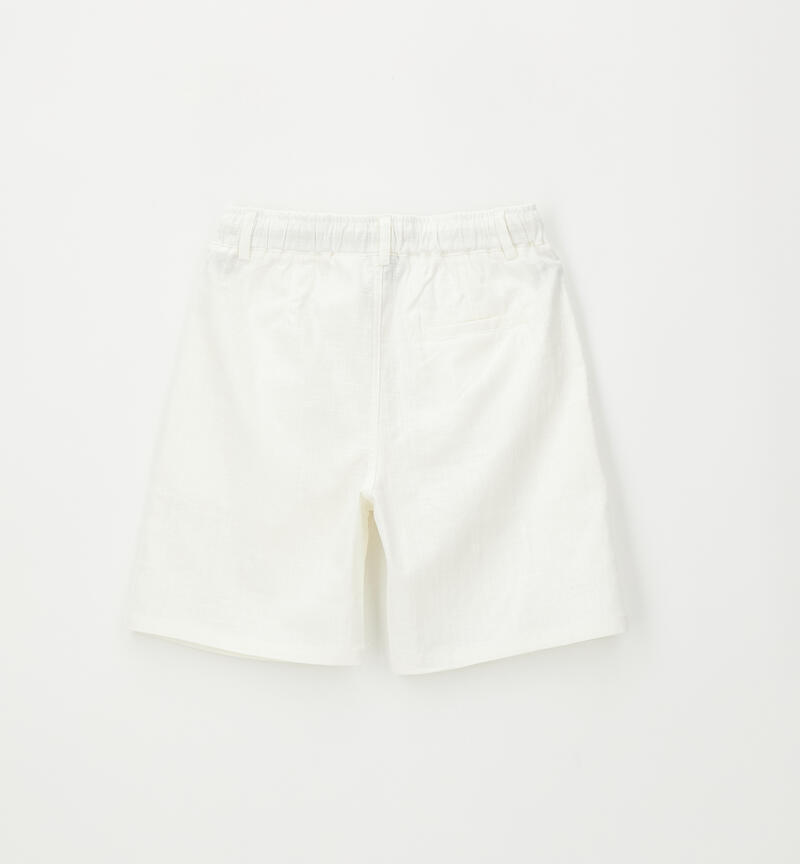 Pantaloni ragazzo leggeri PANNA-0112