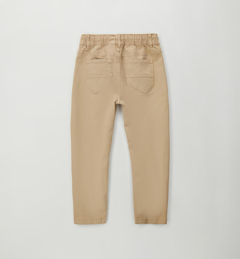 Pantaloni ragazzo Sarabanda BEIGE-0471