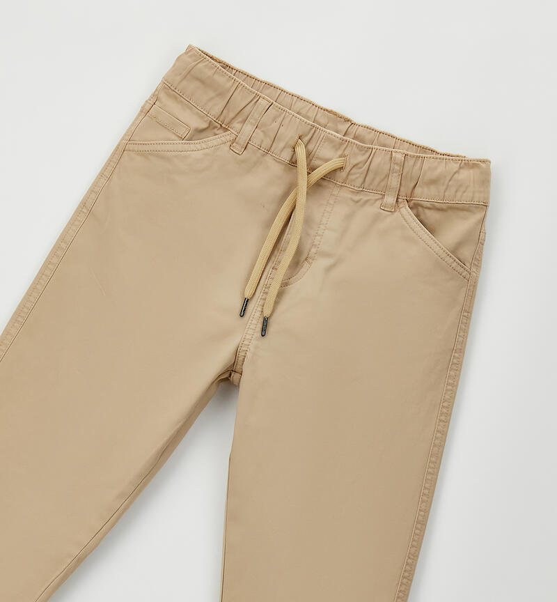 Pantaloni ragazzo Sarabanda BEIGE-0471