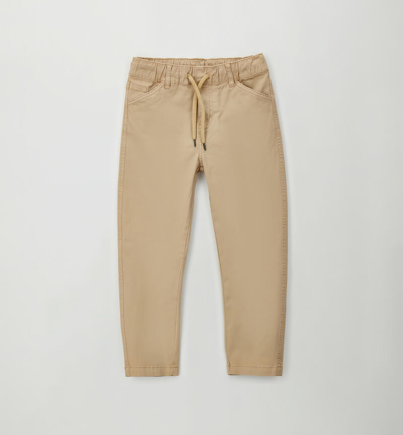 Pantaloni ragazzo Sarabanda BEIGE-0471