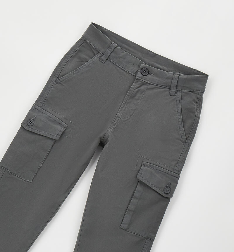 Pantaloni ragazzo Sarabanda GRIGIO SCURO-0564