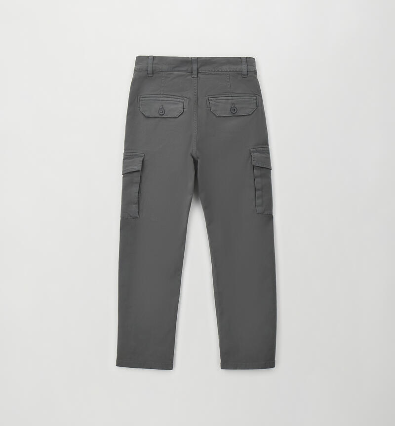 Pantaloni ragazzo Sarabanda GRIGIO SCURO-0564