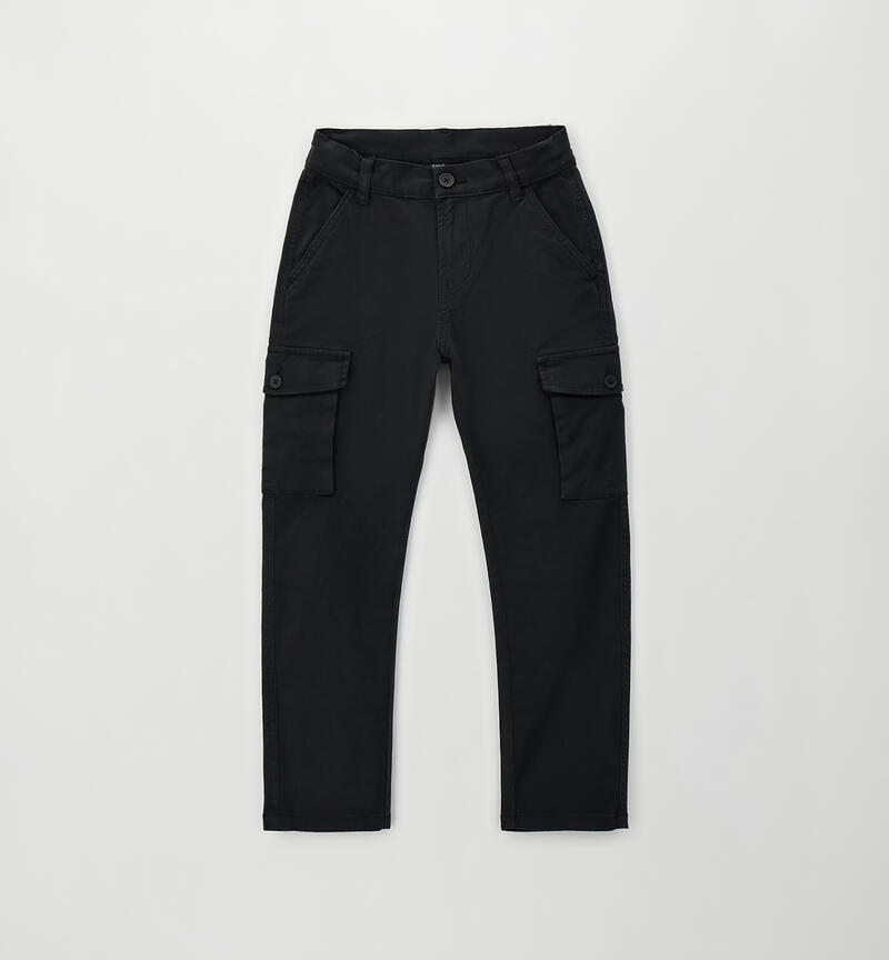 Pantaloni ragazzo Sarabanda NERO-0658