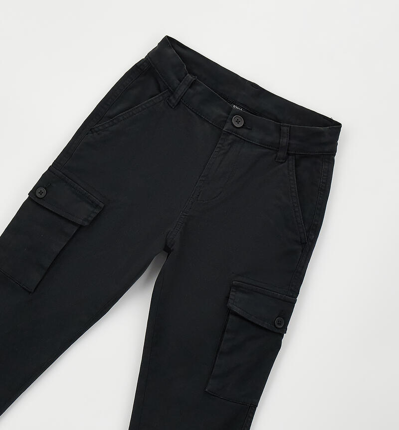 Pantaloni ragazzo Sarabanda NERO-0658